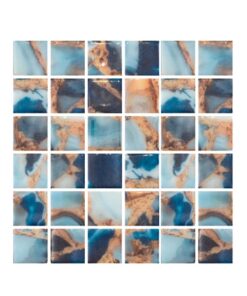 Hispano Glass - Mosaico serie Petra Volkaris 2.5 x 2.5