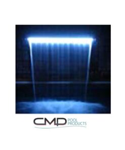 Cascada led azul