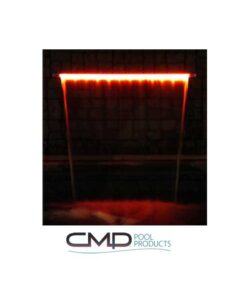 Cascada led roja